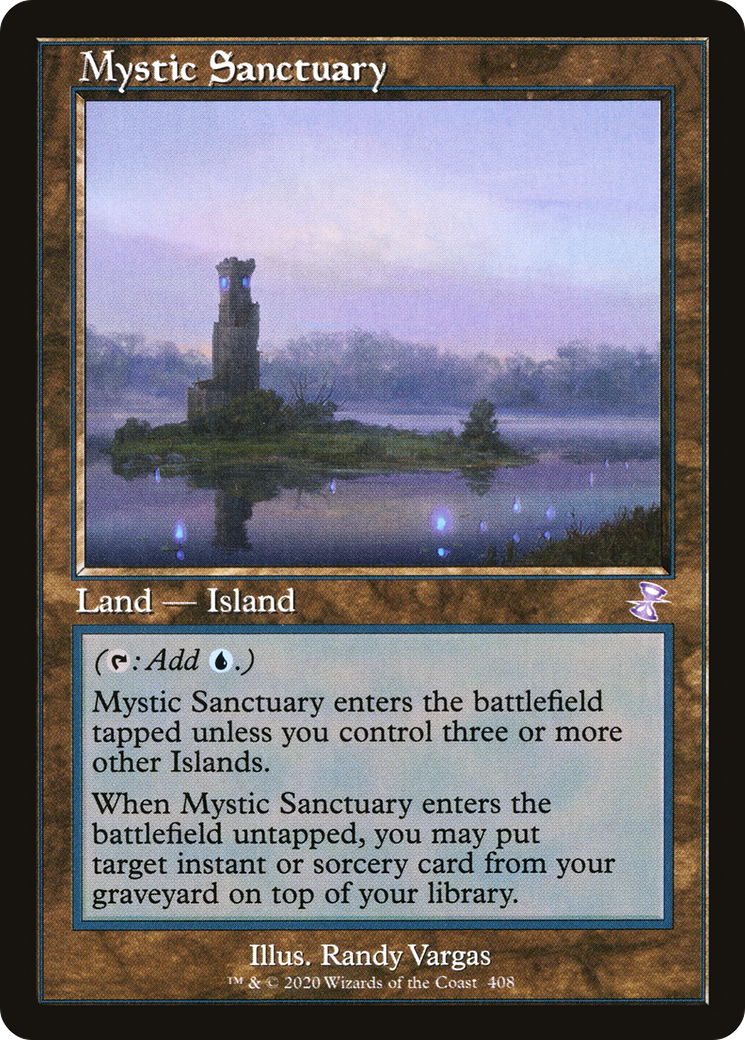 Mystic Sanctuary (TSR-408) [Time Spiral Remastered] MTG Single Wizards of the Coast