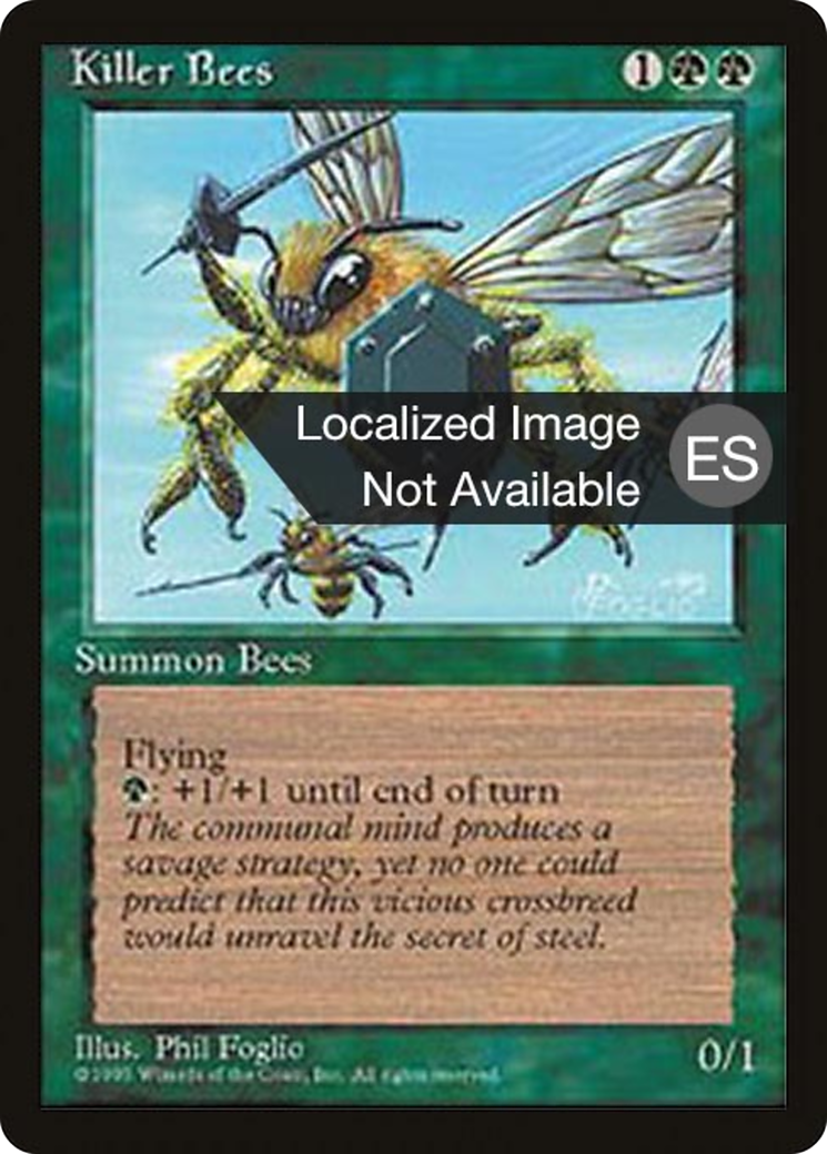 Killer Bees (4BB-) [Fourth Edition Foreign Black Border] MTG Single Wizards of the Coast