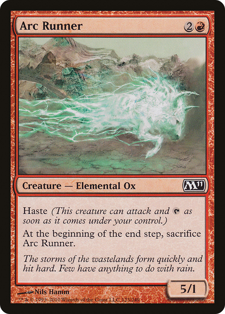 Arc Runner (M11-123) [Magic 2011] Foil MTG Single Wizards of the Coast