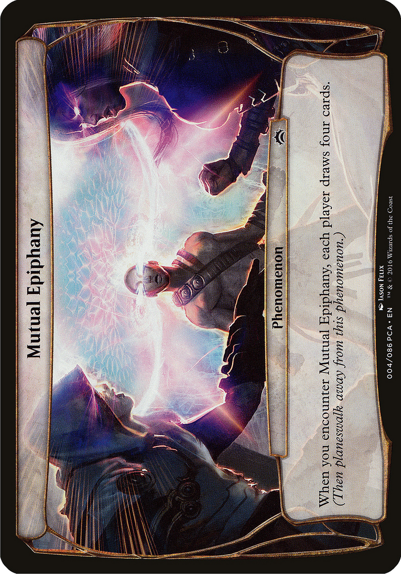 Mutual Epiphany (Planechase Anthology) (OVER-) [Oversized] Planechase Anthology Planes MTG Single Wizards of the Coast