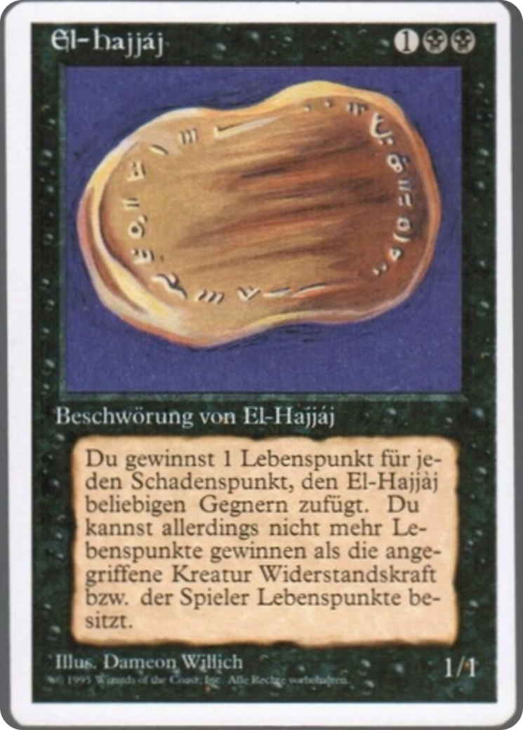 El-Hajjâj (4ED-134†) [Fourth Edition] MTG Single Wizards of the Coast