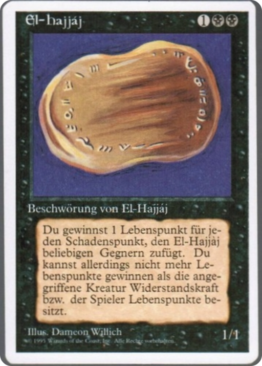 El-Hajjâj (4ED-134†) [Fourth Edition] MTG Single Wizards of the Coast