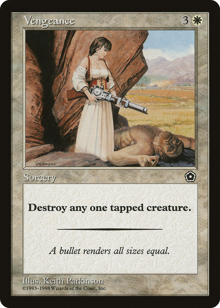 Vengeance (P02-) [Misc] Portal Second Age MTG Single Wizards of the Coast