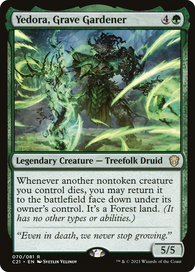 Yedora, Grave Gardener (C21-070) [Commander 2021] MTG Single Wizards of the Coast