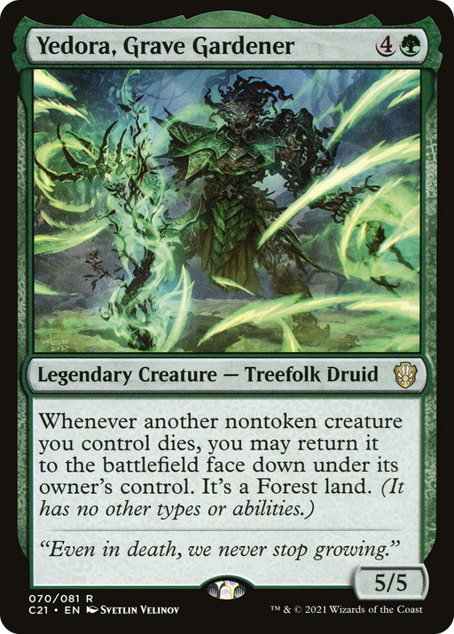 Yedora, Grave Gardener (C21-070) [Commander 2021] MTG Single Wizards of the Coast