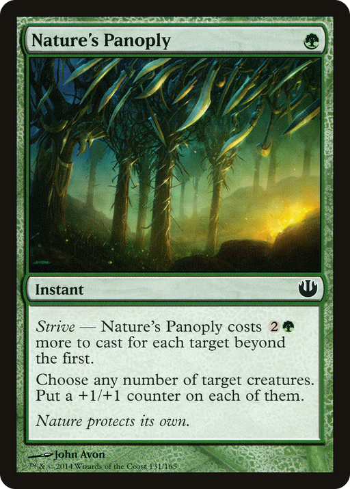 Nature's Panoply (JOU-131) [Journey into Nyx] MTG Single Wizards of the Coast