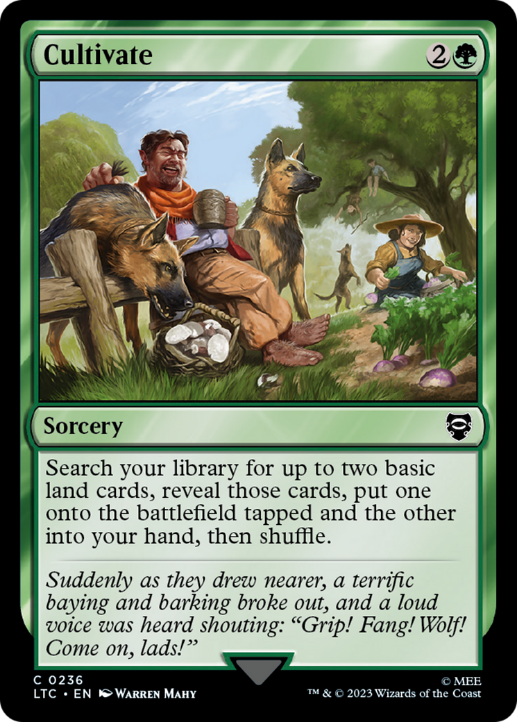 Cultivate (LTC-236) [Tales of Middle-earth Commander] MTG Single Wizards of the Coast