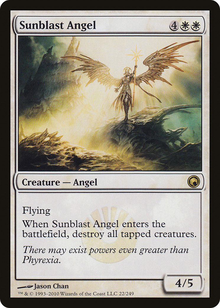 Sunblast Angel (SOM-022) [Scars of Mirrodin] MTG Single Wizards of the Coast