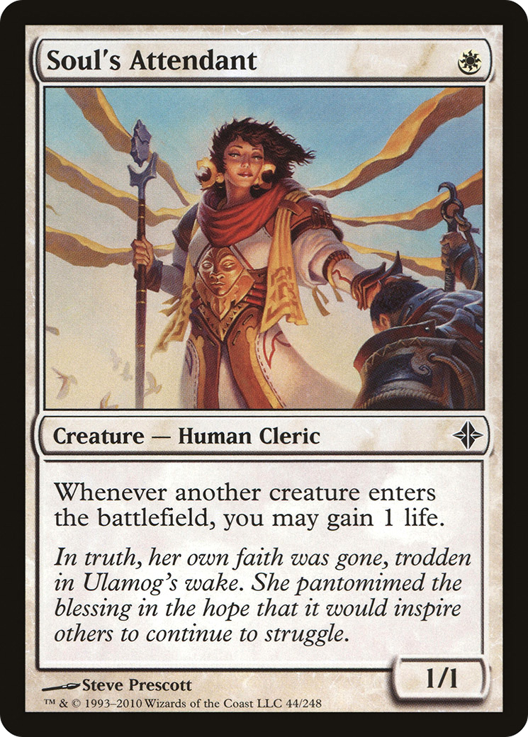 Soul's Attendant (ROE-044) [Rise of the Eldrazi] Foil MTG Single Wizards of the Coast