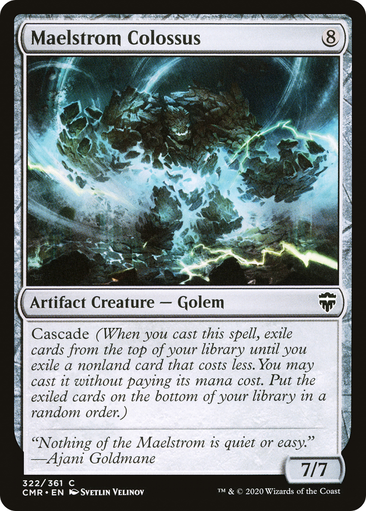 Maelstrom Colossus (CMR-322) [Commander Legends] MTG Single Wizards of the Coast