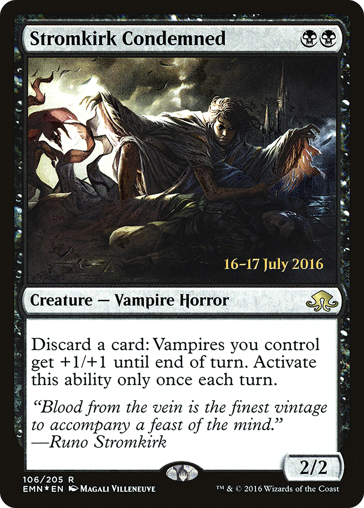 Stromkirk Condemned (PRE-106) [Eldritch Moon Promos] Foil MTG Single Wizards of the Coast