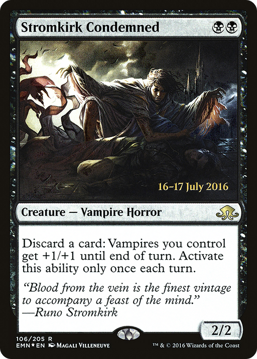 Stromkirk Condemned (PRE-106) [Eldritch Moon Promos] Foil MTG Single Wizards of the Coast