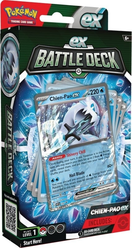 Pokémon Chien-Pao ex Battle Deck Pokemon Sealed Pokémon   
