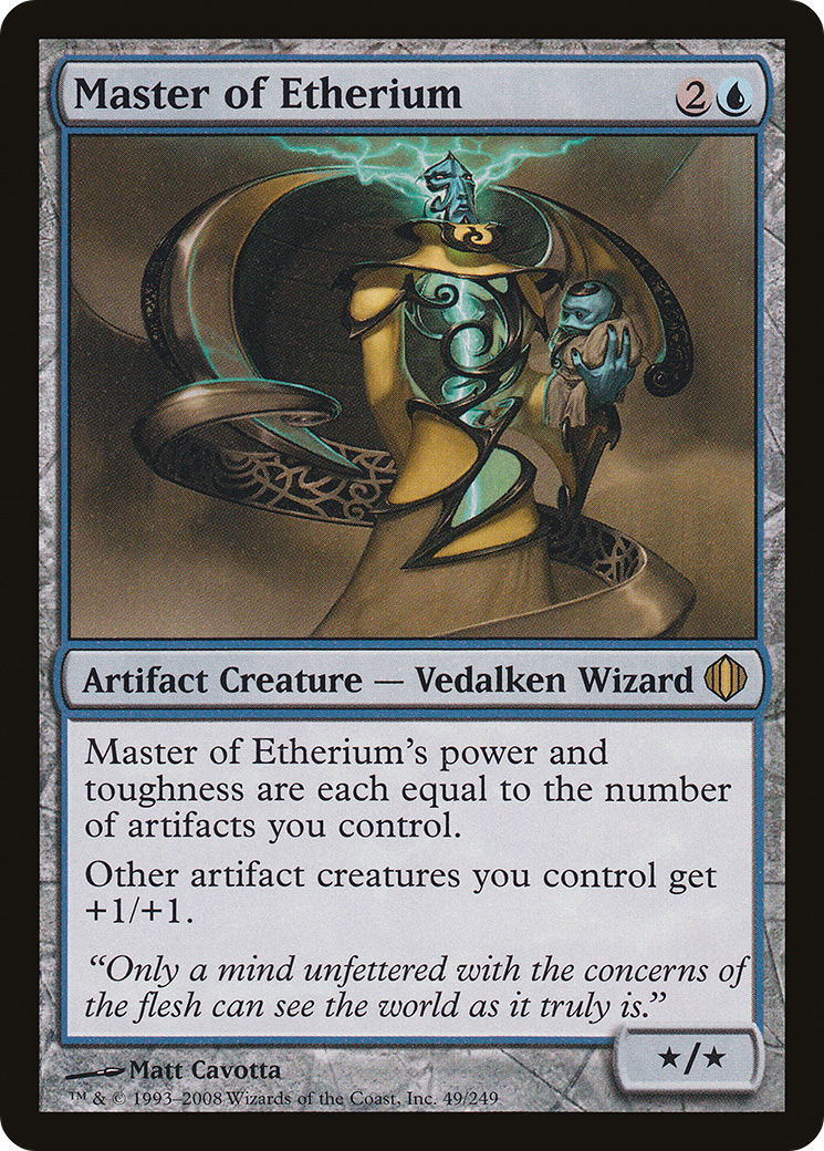 Master of Etherium (ALA-049) [Shards of Alara] MTG Single Wizards of the Coast