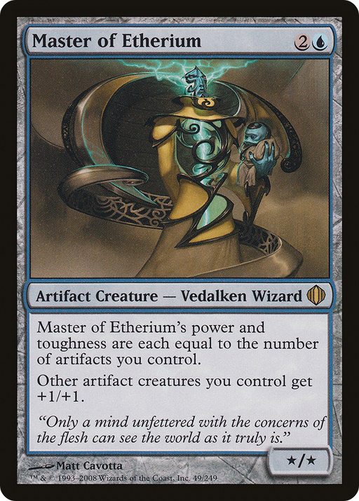 Master of Etherium (ALA-049) [Shards of Alara] MTG Single Wizards of the Coast