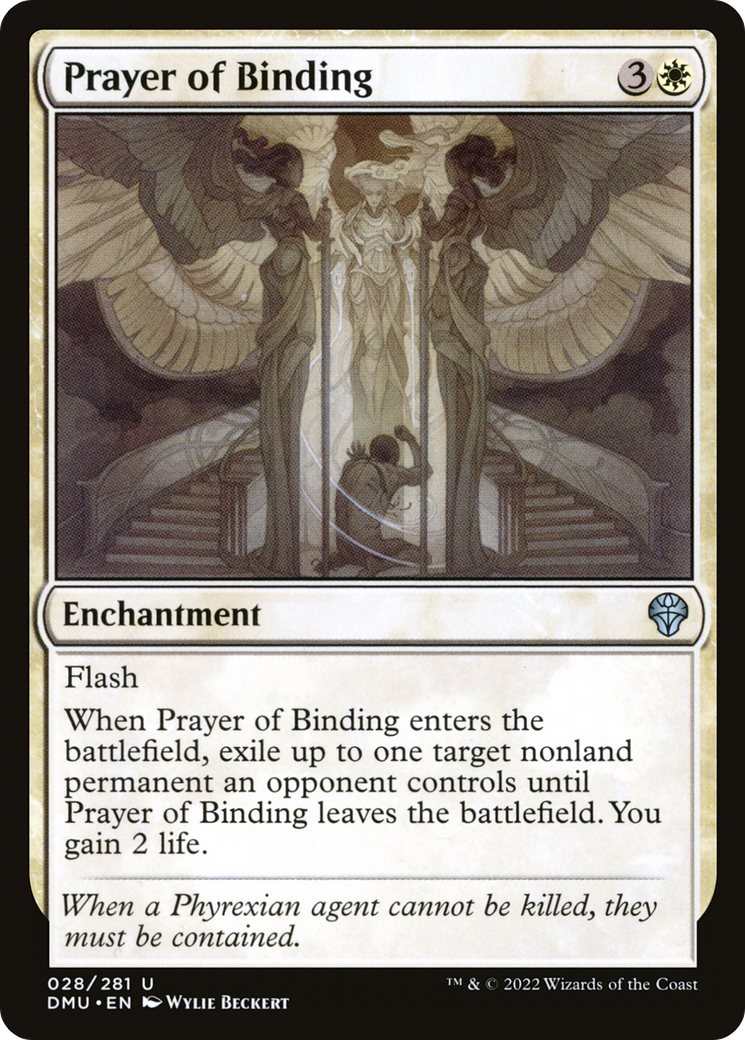 Prayer of Binding (DMU-028) [Dominaria United] MTG Single Wizards of the Coast