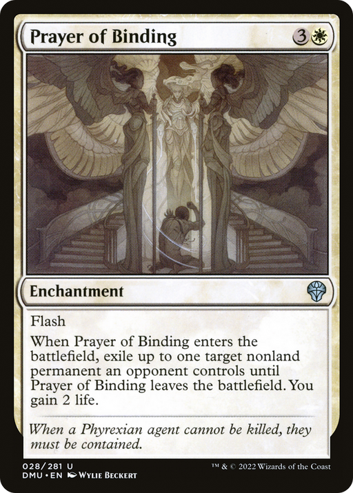 Prayer of Binding (DMU-028) [Dominaria United] MTG Single Wizards of the Coast
