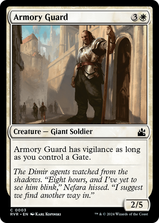 Armory Guard (RVR-003) [Ravnica Remastered] MTG Single Wizards of the Coast