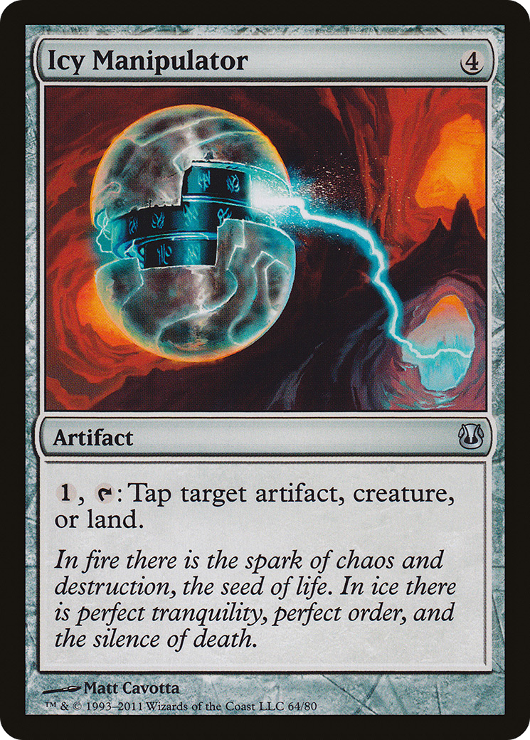 Icy Manipulator (DDH-064) [Misc] Duel Decks: Ajani vs. Nicol Bolas Foil MTG Single Wizards of the Coast