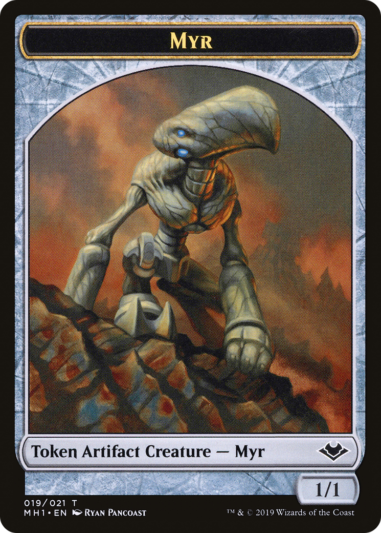 Myr (TMH1-019) [Tokens] Modern Horizons Tokens Foil MTG Single Wizards of the Coast
