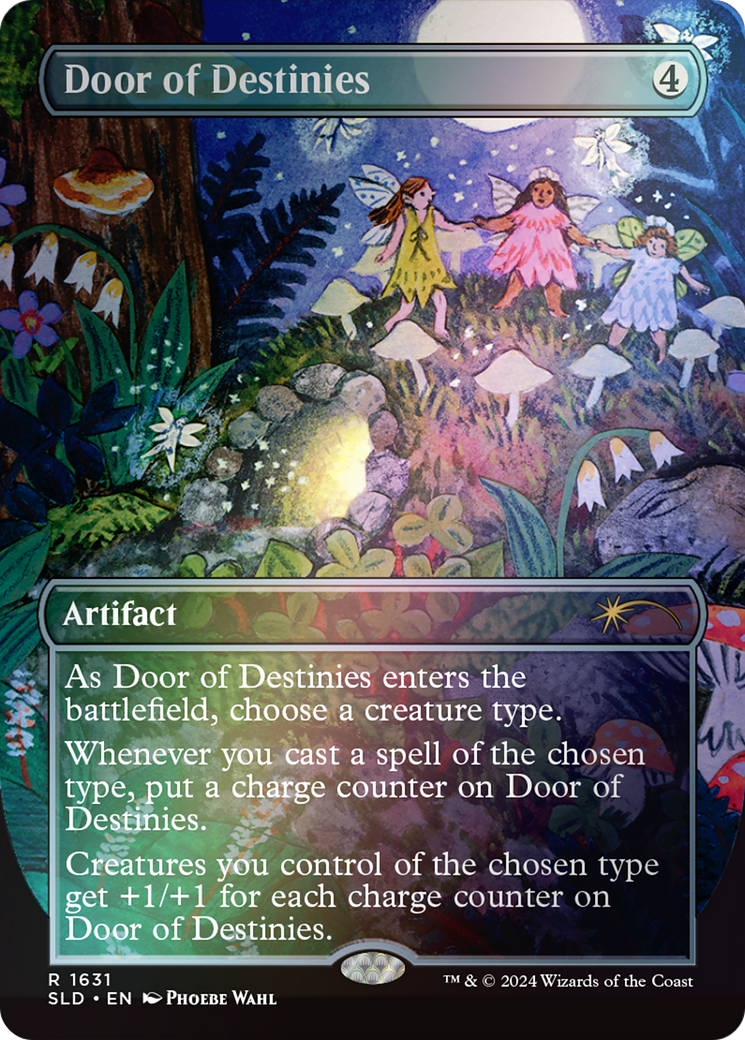 Door of Destinies (Rainbow Foil) (SLD-1631) [Secret Lair] Drop (Borderless) Foil MTG Single Wizards of the Coast