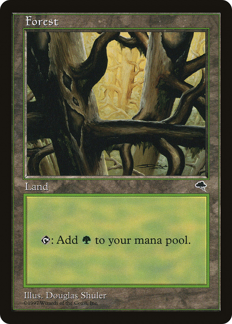 Forest (TMP-350) [Tempest] MTG Single Wizards of the Coast