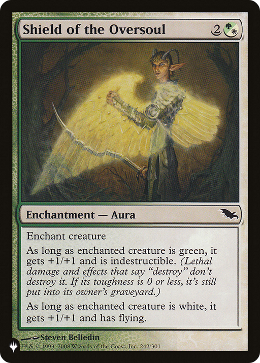 Shield of the Oversoul (LIST-242/301) [Mystery Booster] The List MTG Single Wizards of the Coast