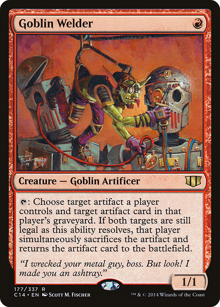 Goblin Welder (C14-177) [Commander 2014] MTG Single Wizards of the Coast