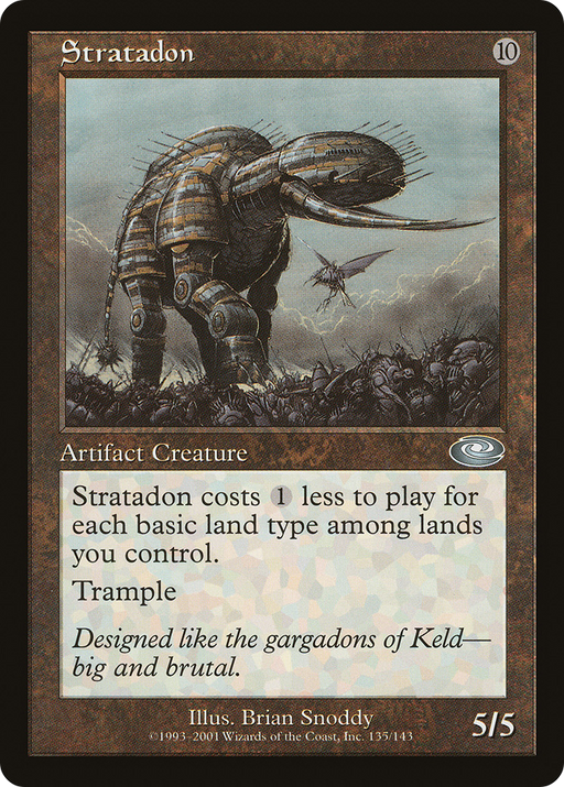 Stratadon (PLS-135) [Planeshift] MTG Single Wizards of the Coast