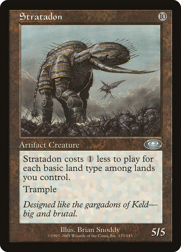 Stratadon (PLS-135) [Planeshift] Foil MTG Single Wizards of the Coast