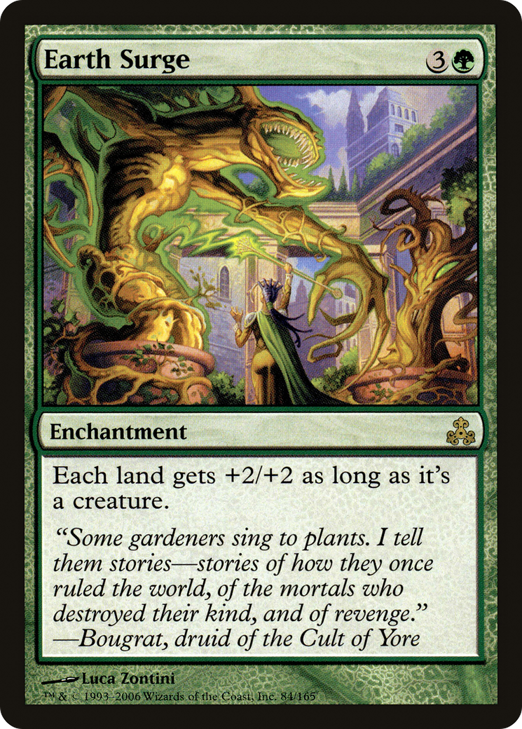 Earth Surge (GPT-084) [Guildpact] Foil MTG Single Wizards of the Coast