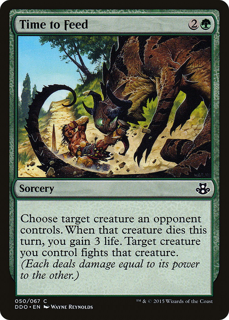 Time to Feed (DDO-050) [Misc] Duel Decks: Elspeth vs. Kiora MTG Single Wizards of the Coast