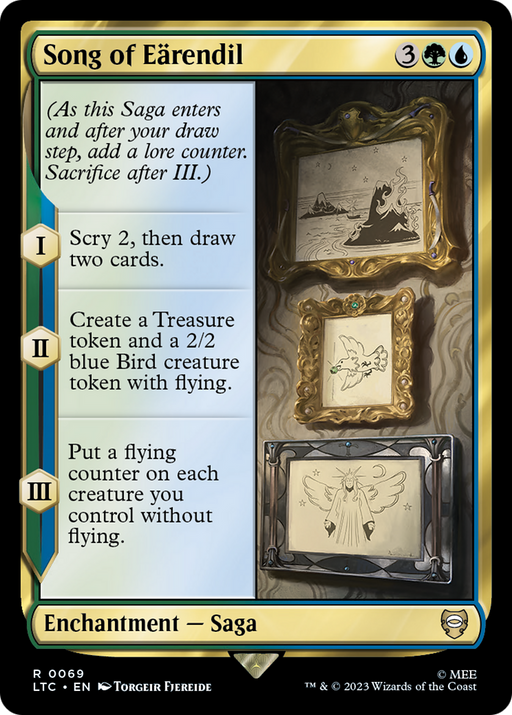 Song of Earendil (LTC-069) [Tales of Middle-earth Commander] MTG Single Wizards of the Coast
