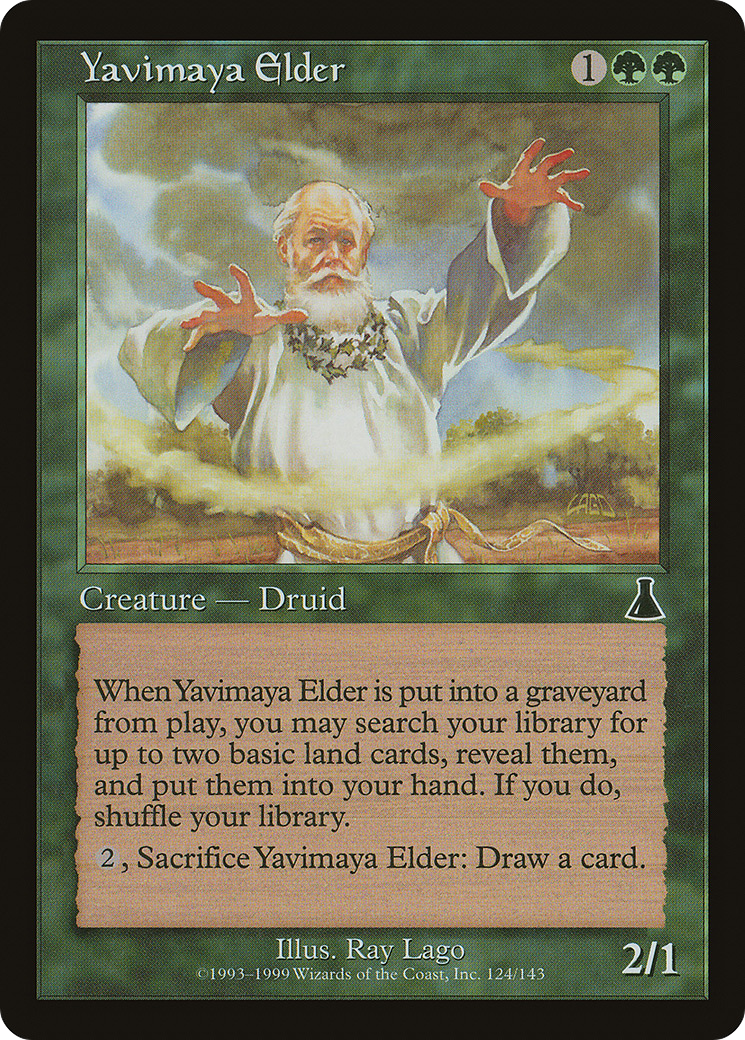 Yavimaya Elder (UDS-124) [Urza's Destiny] MTG Single Wizards of the Coast