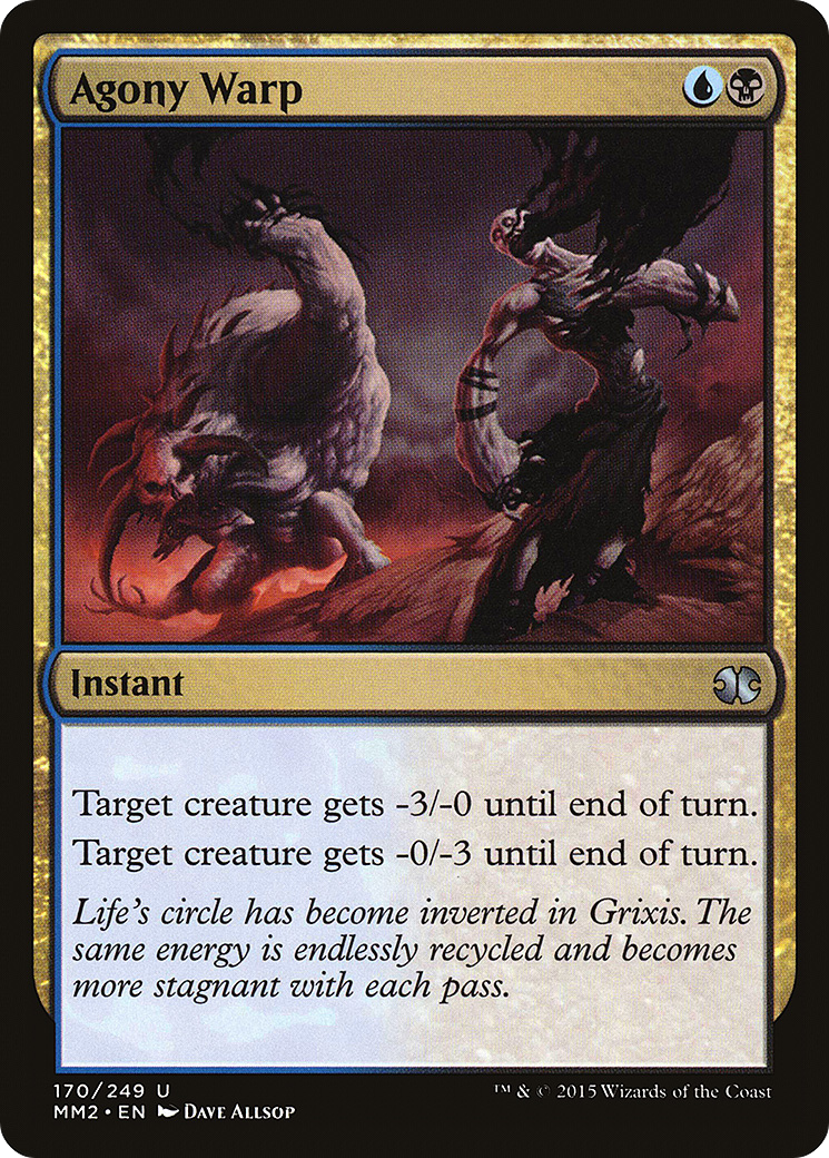 Agony Warp (MM2-170) [Modern Masters 2015] MTG Single Wizards of the Coast
