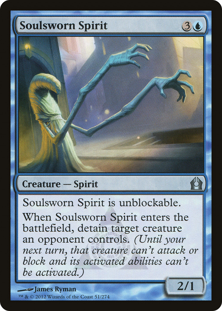 Soulsworn Spirit (RTR-051) [Return to Ravnica] MTG Single Wizards of the Coast