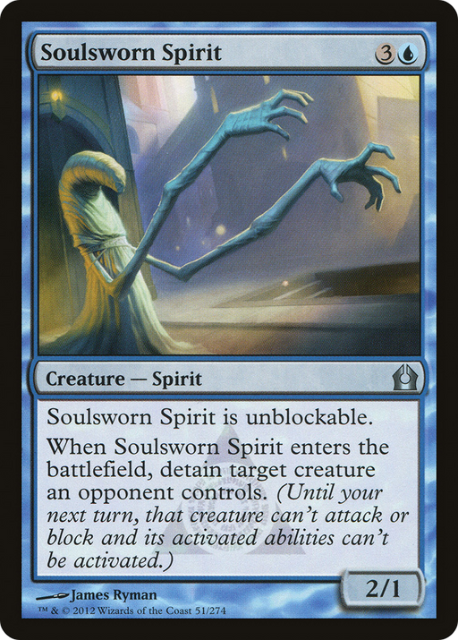 Soulsworn Spirit (RTR-051) [Return to Ravnica] MTG Single Wizards of the Coast