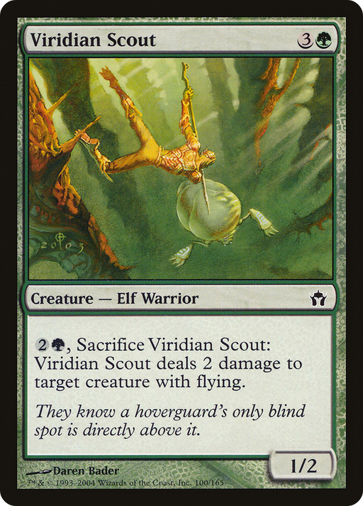 Viridian Scout (5DN-100) [Fifth Dawn] MTG Single Wizards of the Coast