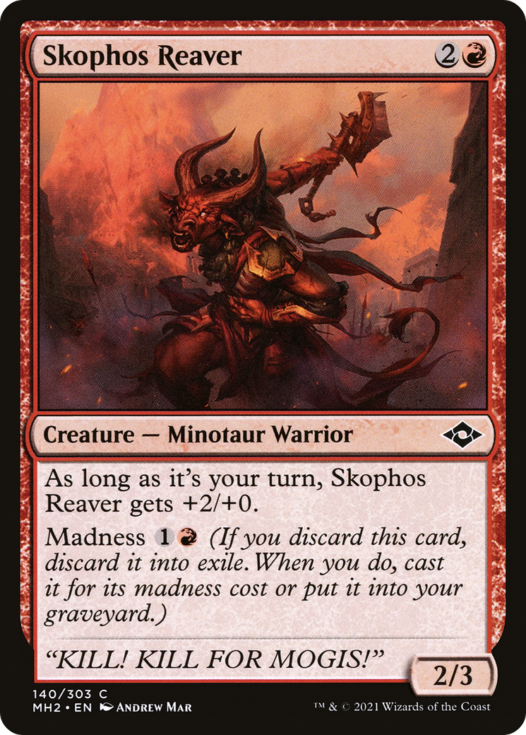 Skophos Reaver (MH2-140) [Modern Horizons 2] Foil MTG Single Modern Horizons 2