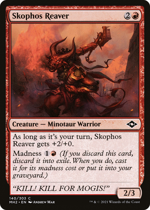 Skophos Reaver (MH2-140) [Modern Horizons 2] Foil MTG Single Modern Horizons 2