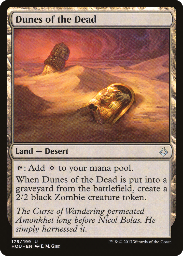 Dunes of the Dead (HOU-175) [Hour of Devastation] MTG Single Wizards of the Coast