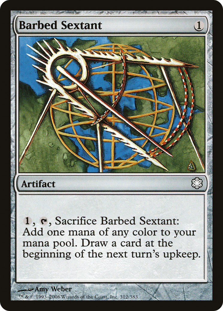 Barbed Sextant (CTD-312) [Misc] Coldsnap Theme Decks MTG Single Wizards of the Coast