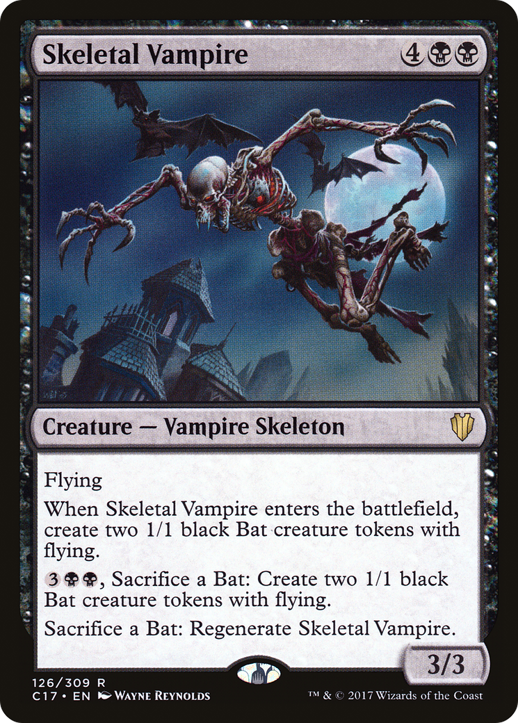 Skeletal Vampire (C17-126) [Commander 2017] MTG Single Wizards of the Coast