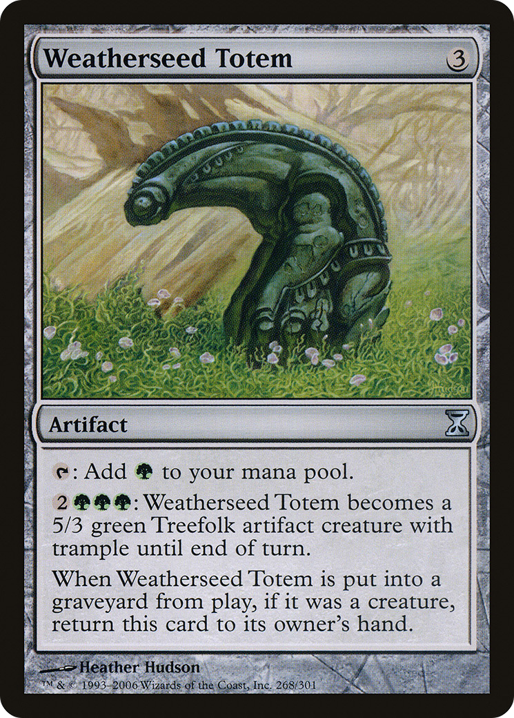 Weatherseed Totem (TSP-268) [Time Spiral] MTG Single Wizards of the Coast