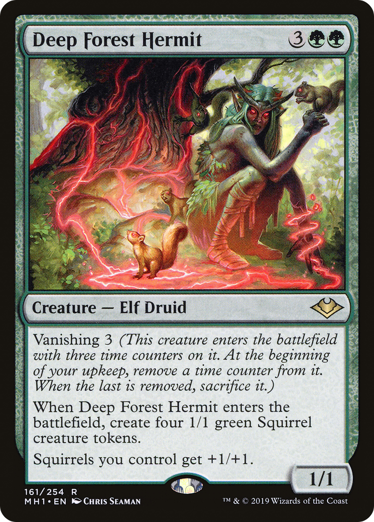 Deep Forest Hermit (MH1-161) [Modern Horizons] MTG Single Wizards of the Coast