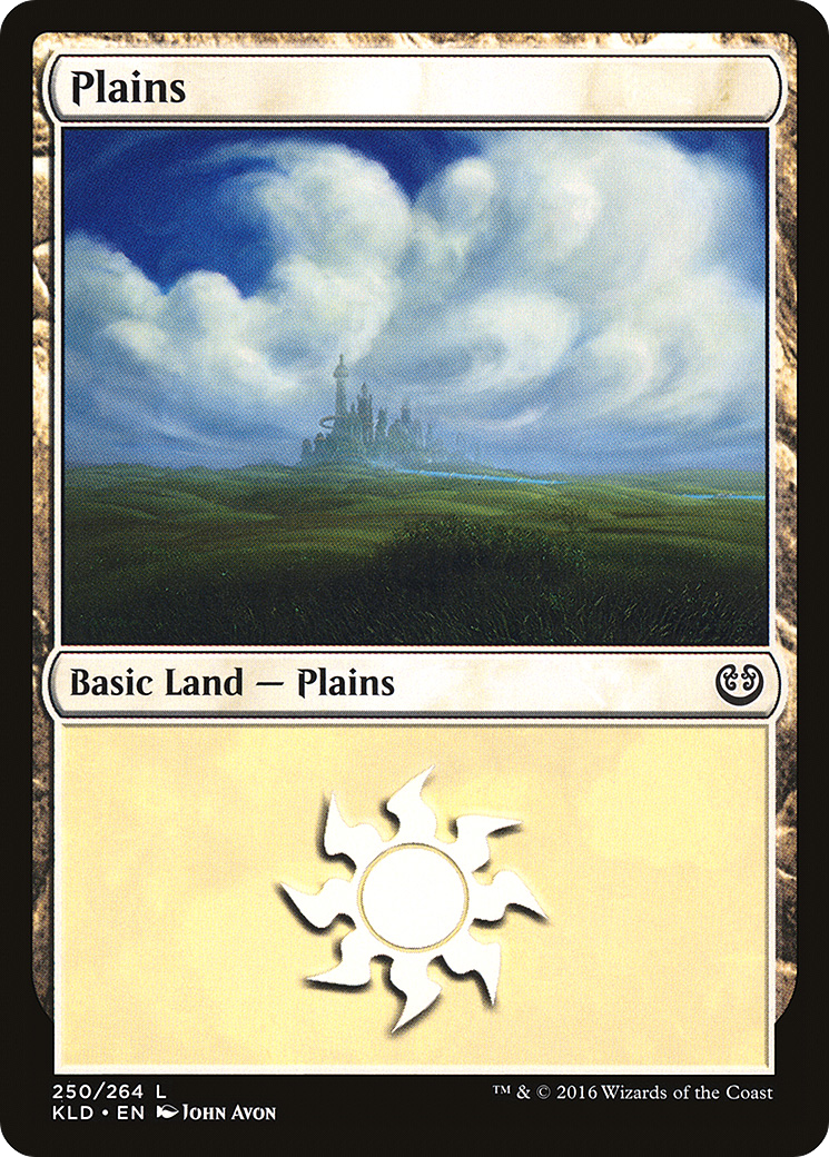Plains (250) (KLD-250) [Kaladesh] MTG Single Wizards of the Coast