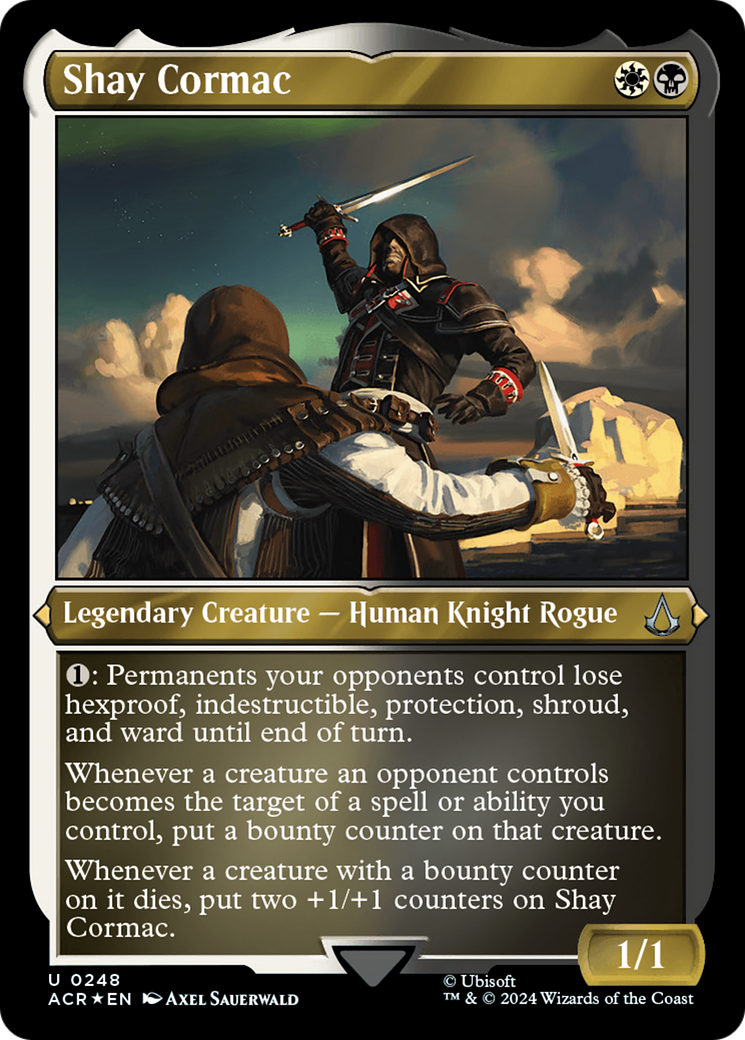 Shay Cormac (ACR-248) [Assassin's Creed] Etched Foil MTG Single Wizards of the Coast