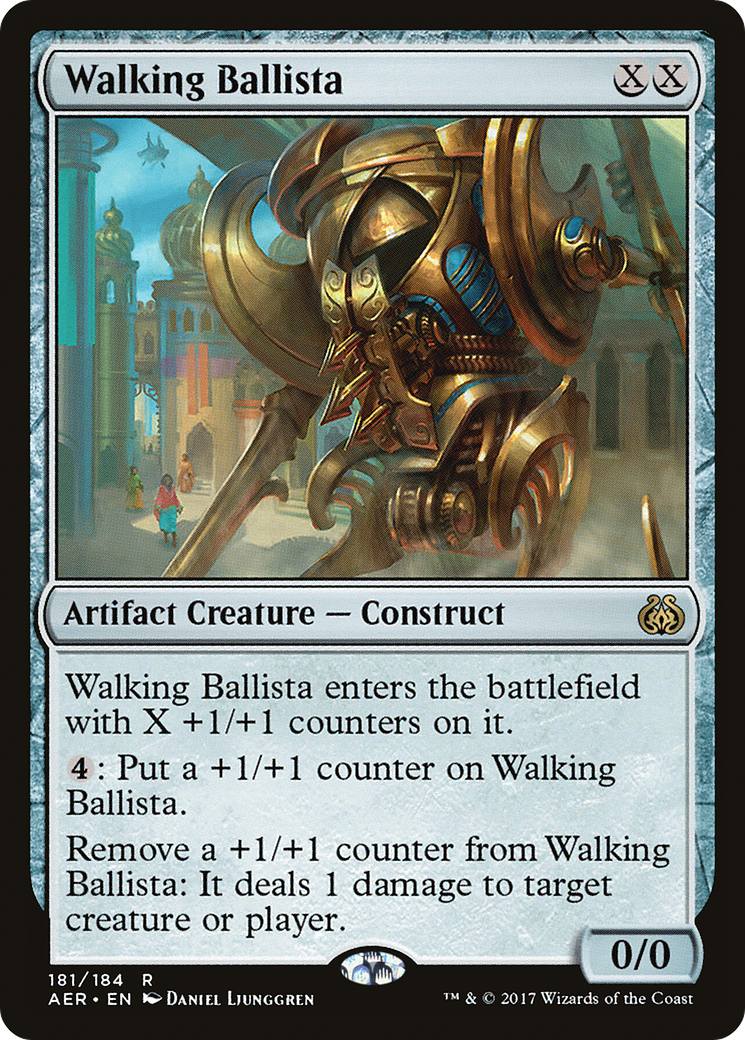 Walking Ballista (AER-181) [Aether Revolt] MTG Single Wizards of the Coast