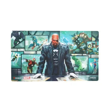 Gamegenic: Prime Playmat - "Director Nick Fury" MTG Marvel Super Heroes Playmats Gamegenic