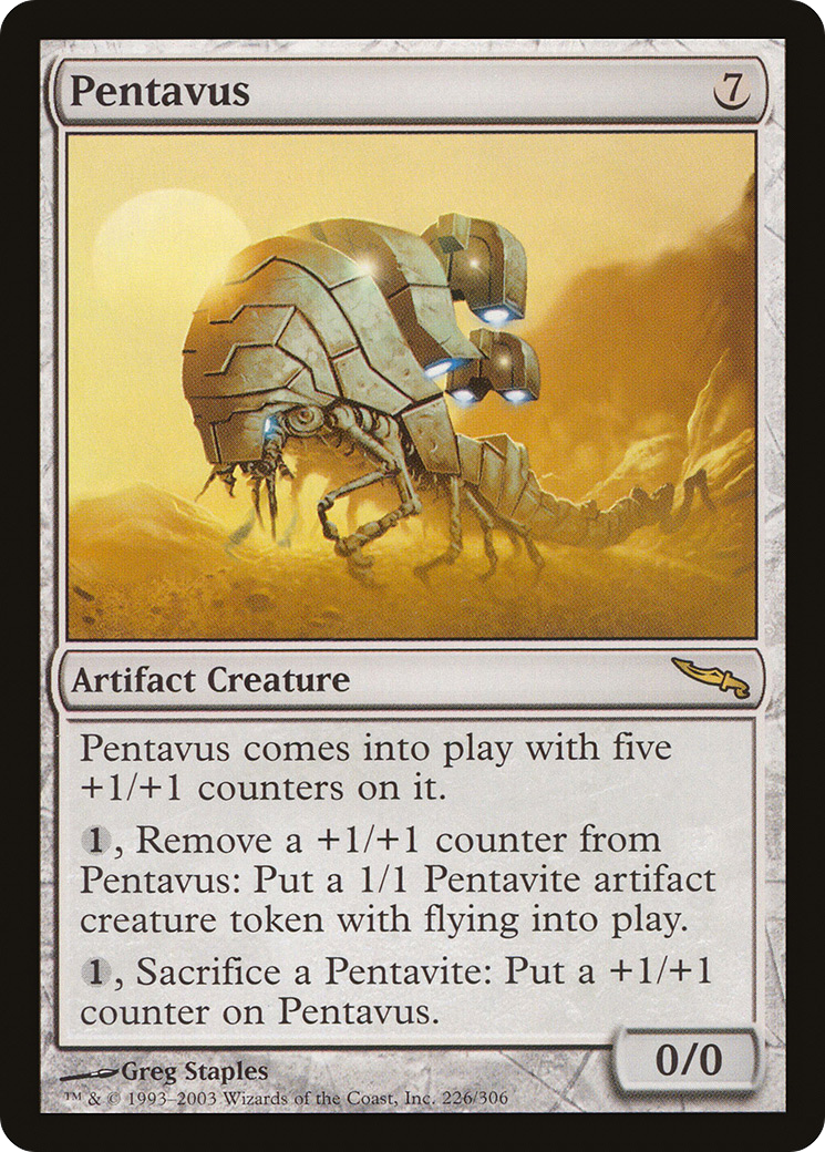 Pentavus (MRD-226) [Mirrodin] Foil MTG Single Wizards of the Coast